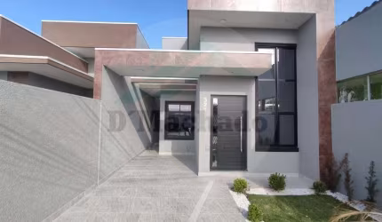 Casa para Venda em Fazenda Rio Grande, Eucaliptos, 3 dormitórios, 1 suíte, 1 banheiro, 2 vagas