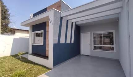 Casa para Venda em Fazenda Rio Grande, Veneza, 3 dormitórios, 1 suíte, 1 banheiro, 1 vaga