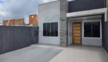 Casa para Venda em Fazenda Rio Grande, Eucaliptos, 3 dormitórios, 1 banheiro, 2 vagas