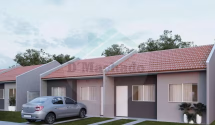 Casa para Venda em Fazenda Rio Grande, Estados, 2 dormitórios, 1 banheiro, 1 vaga