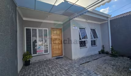 Casa para Venda em Fazenda Rio Grande, Eucaliptos, 3 dormitórios, 1 banheiro, 2 vagas