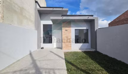 Casa para Venda em Fazenda Rio Grande, Nações, 3 dormitórios, 1 banheiro, 1 vaga