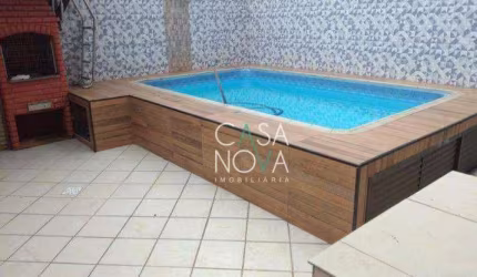 Casa com 4 dormitórios, 300 m² - venda por R$ 2.200.000,00 ou aluguel por R$ 20.580,00/mês - Campo Grande - Santos/SP