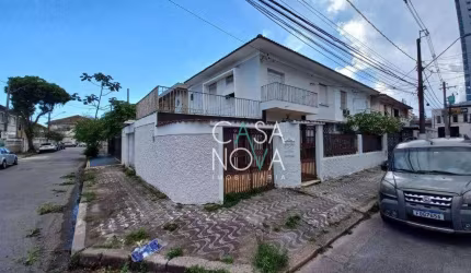 Sobrado com 3 dormitórios para alugar por R$ 4.500,00/mês - Macuco - Santos/SP