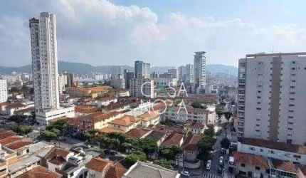 Apartamento Castell Di Elvira com 3 suíte empreendimento Castell Di Elvira à venda, 90 m² por R$ 820.000 - Gonzaga - Santos/SP