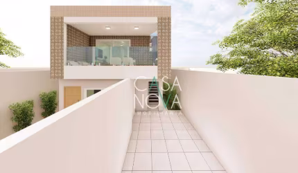Casa com 3 dormitórios à venda por R$ 1.190.000,00 - Embaré - Santos/SP