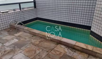 Cobertura com 2 dormitórios à venda, 150 m² por R$ 960.000,00 - Ponta da Praia - Santos/SP
