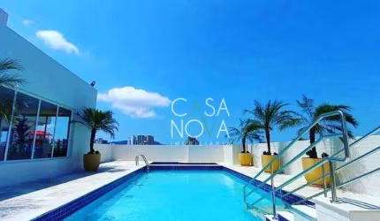 Apartamento com 3 dormitórios à venda, 83 m² por R$ 1.037.000,00 - Boqueirão - Santos/SP