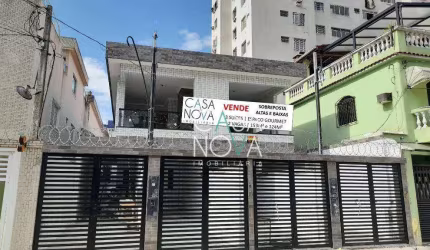 Sobrado com 3 dormitórios à venda, 153 m² por R$ 890.900,00 - Campo Grande - Santos/SP