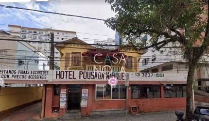 Terreno à venda, 750 m² por R$ 7.050.000,00 - Pompéia - Santos/SP