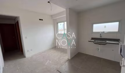 Apartamento com 2 dormitórios à venda, 41 m² por R$ 345.000,00 - Estuário - Santos/SP