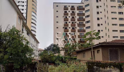 Terreno para alugar, 300 m² por R$ 8.667,00/mês - Pompéia - Santos/SP