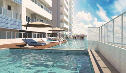 Apartamento com 3 dormitórios à venda, 115 m² por R$ 949.162,50 - Ocian - Praia Grande/SP