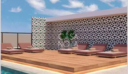 Apartamento com 1 dormitório à venda, 39 m² por R$ 585.000,00 - José Menino - Santos/SP