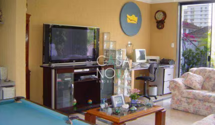 Casa com 3 dormitórios para alugar, 320 m² por R$ 7.800,00/mês - Gonzaga - Santos/SP