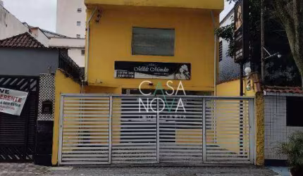 Sobrado para alugar, 396 m² por R$ 20.658,00/mês - Aparecida - Santos/SP