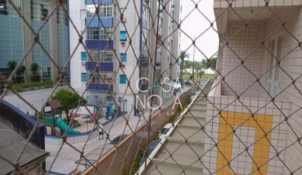 Apartamento com 1 dormitório para alugar, 48 m² por R$ 2.300,00/mês - Pompéia - Santos/SP