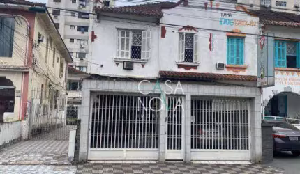 Sobrado com 3 dormitórios à venda por R$ 1.100.000,00 - Marapé - Santos/SP
