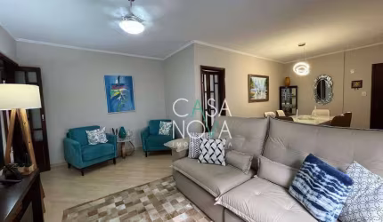 Apartamento, 3 dormitórios sendo 1 suite, à venda, 117 metros quadrados -Pompéia - Santos - SP