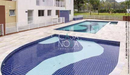 Apartamento com 2 dormitórios à venda, 54 m² por R$ 360.000,00 - Morro de Nova Cintra - Santos/SP