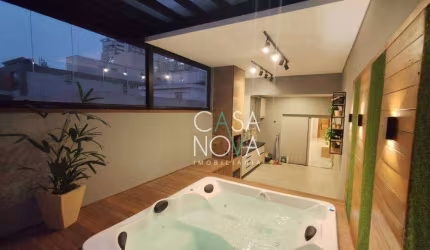 Cobertura com 3 dormitórios à venda, 160 m² por R$ 1.809.000,00 - Pompéia - Santos/SP