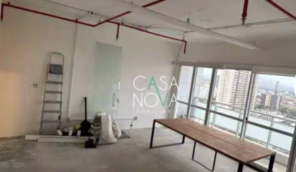 Sala, 44 m² - venda por R$ 405.000,00 ou aluguel por R$ 3.400,00/mês - Encruzilhada - Santos/SP
