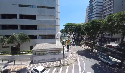 Apartamento com 3 dormitórios para alugar, 250 m² por R$ 5.960,00/mês - Boqueirão - Santos/SP