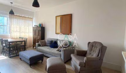 Apartamento com 2 dormitórios para alugar, 70 m² por R$ 4.800,00/mês - Gonzaga - Santos/SP