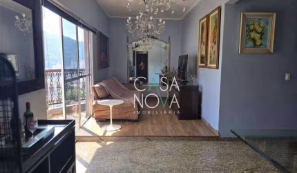 Apartamento Triplex com 4 dormitórios, 500 m² - venda por R$ 3.000.000,00 ou aluguel por R$ 20.000,00/mês - Campo Grande - Santos/SP