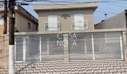 Casa com 2 dormitórios à venda, 50 m² por R$ 277.000,00 - Catiapoã - São Vicente/SP