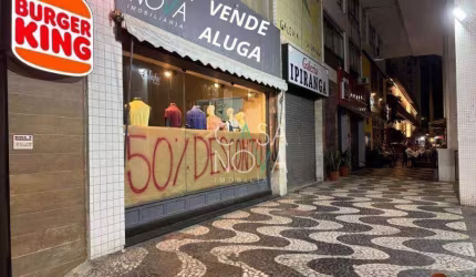 Loja, 130 m² - venda por R$ 4.500.000,00 ou aluguel por R$ 36.210,00/mês - Gonzaga - Santos/SP