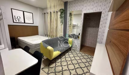 Kitnet com 1 dormitório para alugar, 31 m² por R$ 2.200/mês - Embaré - Santos/SP