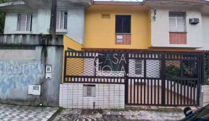 Sobrado com 2 dormitórios para alugar, 86 m² por R$ 3.000/mês - Vila Matias - Santos/SP