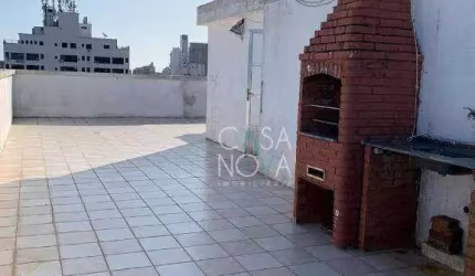Cobertura com 3 dormitórios à venda, 200 m² por R$ 650.000,00 - Aparecida - Santos/SP