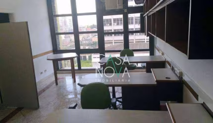 Sala comercial 45 metros quadrados - venda ou para locação por R$ 345.000 ou  R$ 2.500/mês - Centro - Santos/SP