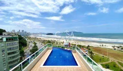 Apartamento com 2 dormitórios à venda, 68 m² por R$ 652.000,00 - Itararé - São Vicente/SP