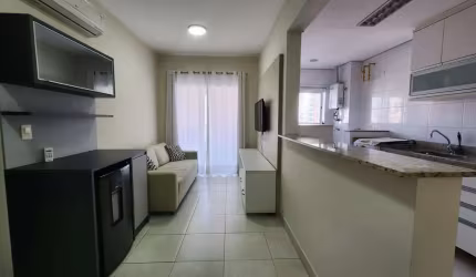 Apartamento Mobiliado a venda com 49m², 1 quarto, lazer completo no Gonzaga