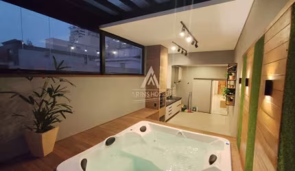 Cobertura Penthouse a Venda a 100  metros da Praia da Pompéia em Santos