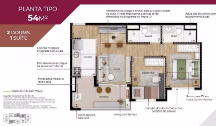 Apartamento com 2 dormitórios à venda, 54 m² por R$ 510.000,00 - Brás - São Paulo/SP
