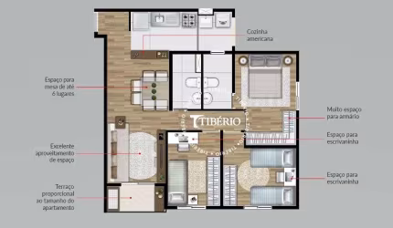 Apartamento com 3 dormitórios à venda, 65 m² por R$ 518.700,00 - Centro - Diadema/SP