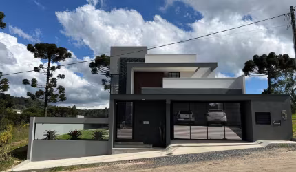 Casa Alto Padrão para Venda em São Bento do Sul, Progresso, 3 dormitórios, 1 suíte, 4 banheiros, 2 vagas