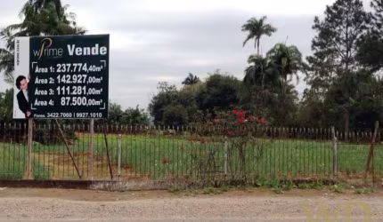 Terreno à venda na Estrada da Ilha, 1741, Pirabeiraba, Joinville por R$ 17.151.240