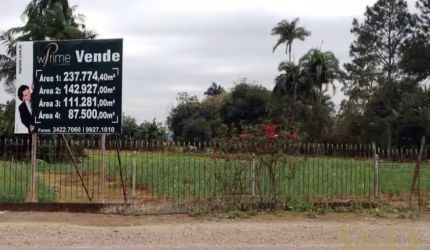 Terreno à venda na Estrada da Ilha, 1741, Pirabeiraba, Joinville por R$ 30.467.520