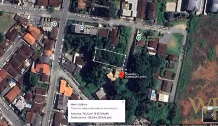 Terreno à venda na Domingos Lavina, 192, Bom Retiro, Joinville por R$ 849.000