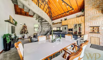 Casa em condomínio fechado com 3 quartos à venda na Fazenda, 993, Rio Bonito (Pirabeiraba), Joinville por R$ 2.800.000