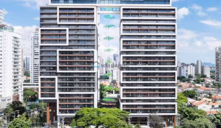 Apartamento - Brooklin Paulista com 43m² - 1 Dormitório, 1 Vaga