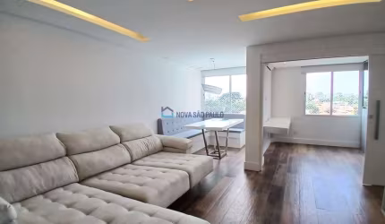 Apartamento Reformado, Piso Aquecido, 2 Quartos, 1 Suíte, 2 banheiros  para Locação