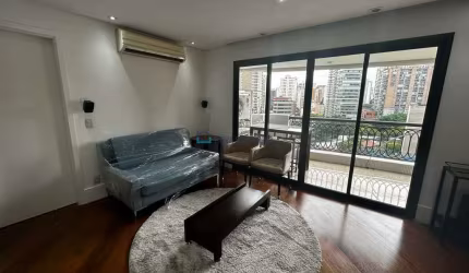 Apartamento em Vila Nova Conceição com 116m² - 3 Suítes - Mobiliado