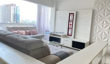 Apartamento para Locação na Vila Clementino com 4 quartos(2 suítes) Mobiliado