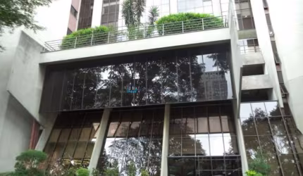 Conjunto comercial no brooklin paulista em andar alto com 188m² de área útil